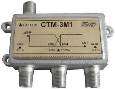Фильтр сложения телевизионных сигналов СТМ-3М1